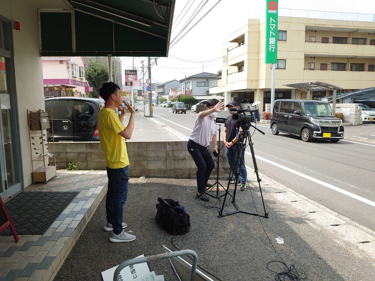 外壁塗装の大塗屋！24時間テレビのCM撮影！