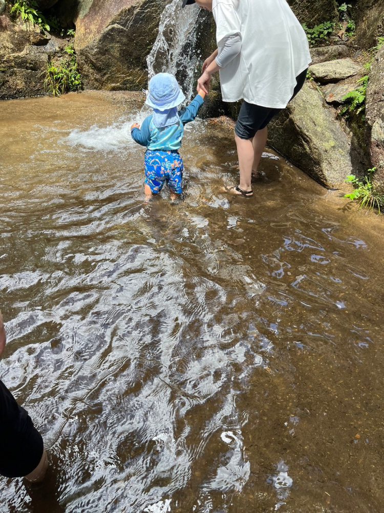 川遊びで休日を満喫してきました🐟